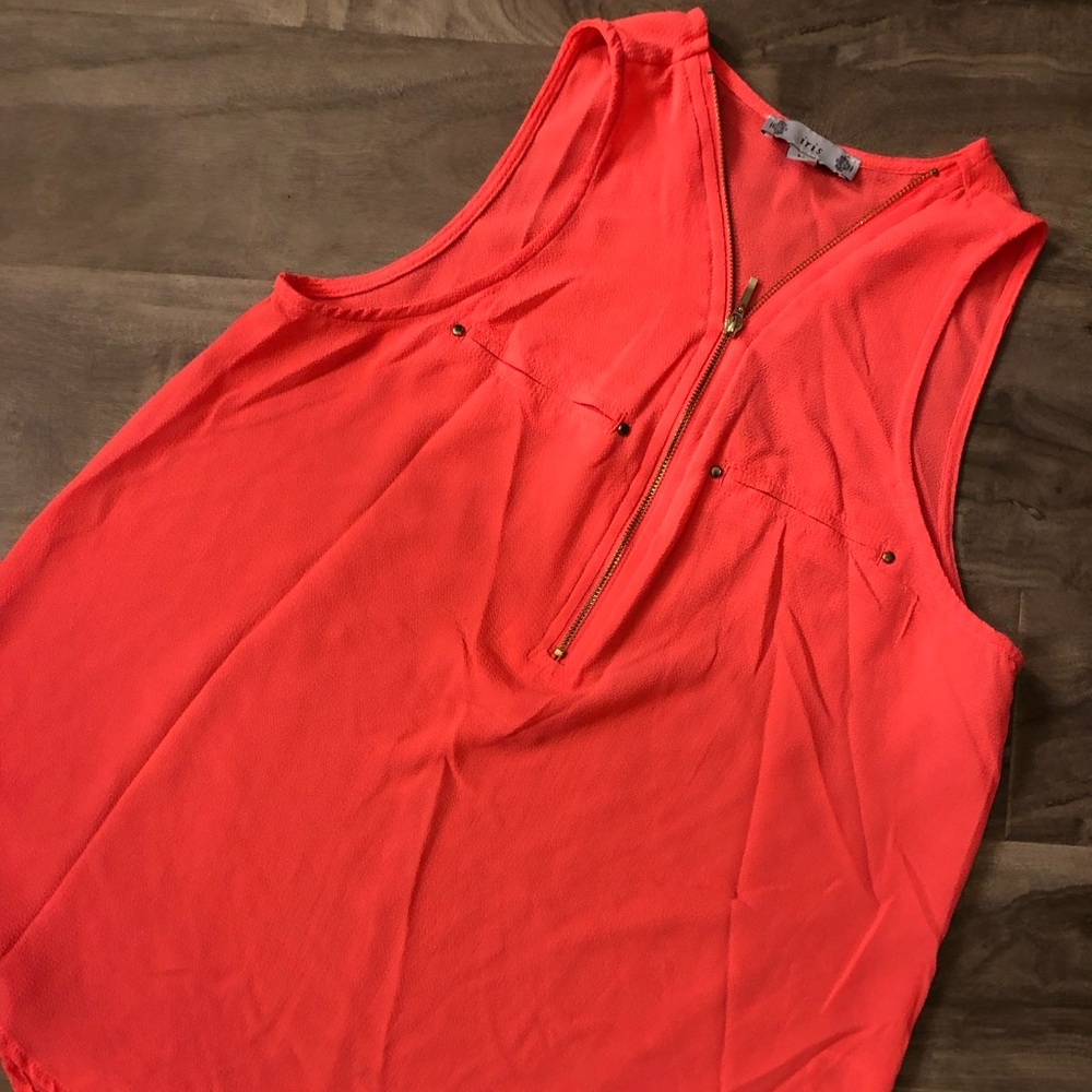 Hot pink shirt